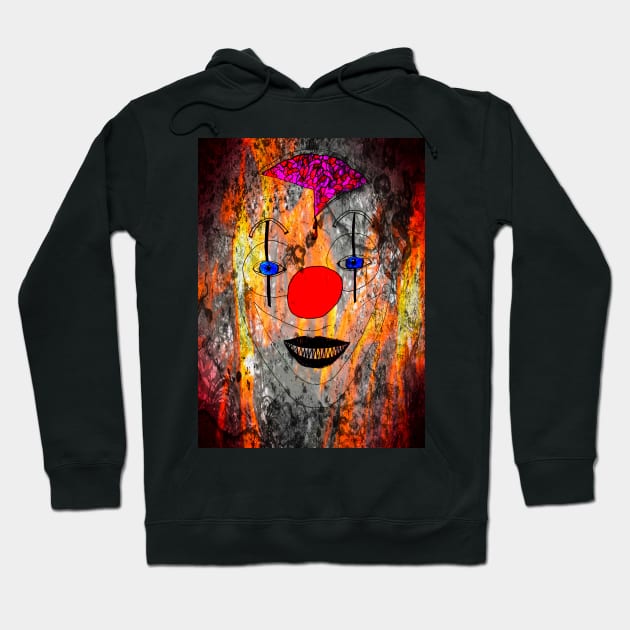 Freaky Clown2 Hoodie by LukeMargetts